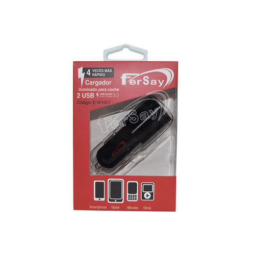 ACC.T.MOVIL  FERSAY  CARGADOR USB EW1007