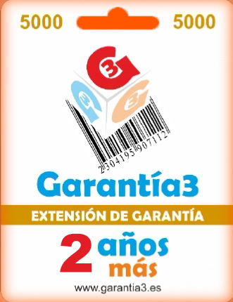 Extensión de garantía 2+2 años - Tope de 5.000 €