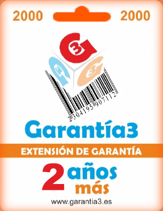 Extensión de garantía 2+2 años - Tope de 2.000 €